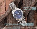 Rolex Datejust Blue Face Stainless Steel Replica Men's Watch